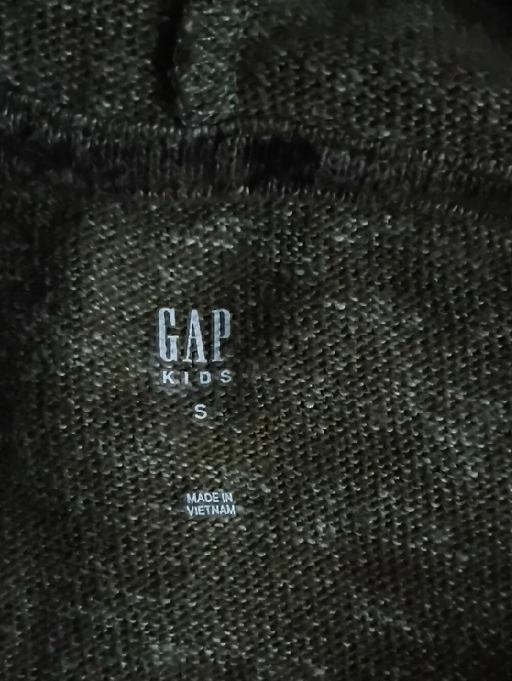 GAP Olive Green Hooded Sweatshirt Kids